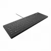 CHERRY AK-C8112 Medical USB QWERTZ Alemán Negro Blanco Full-Size Teclado
