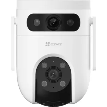 Cámara de vigilancia IP EZVIZ H9c Dual 3K Domo, 2880×1620, Exterior, Cableado e Inalámbrico, PoE/DC 12V, MicroSD hasta 512GB