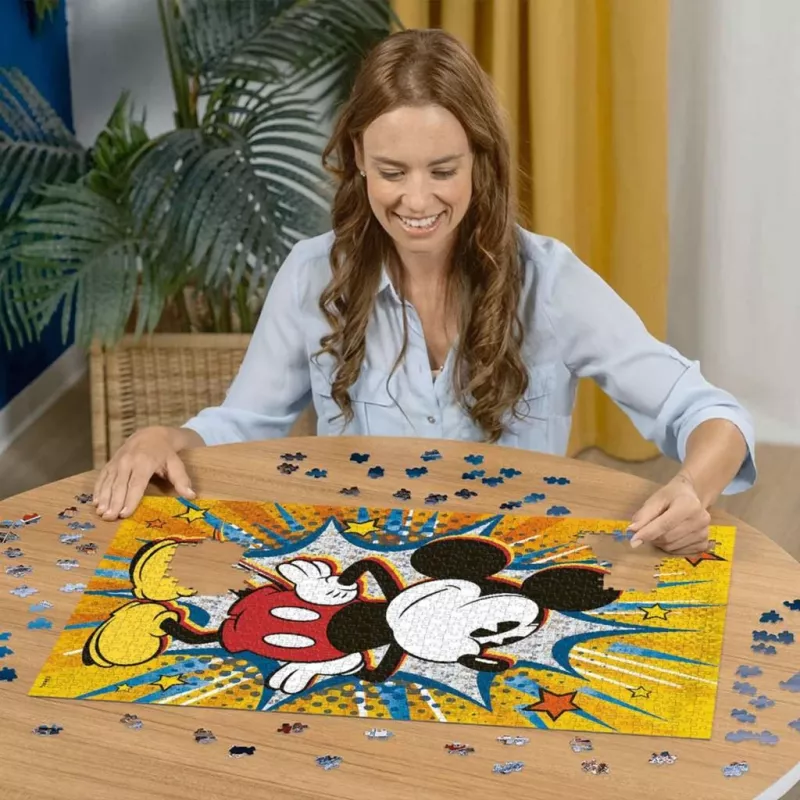 Puzzle Disney Retro Mickey (1000 piezas)