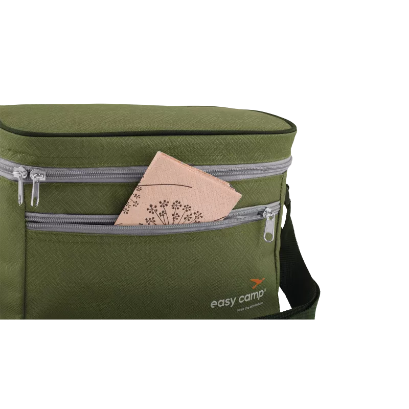 Nevera portátil Outwell Coolbag Easy Camp Arctic Daisy M 15 L bolsa isotérmica, capacidad 15 L