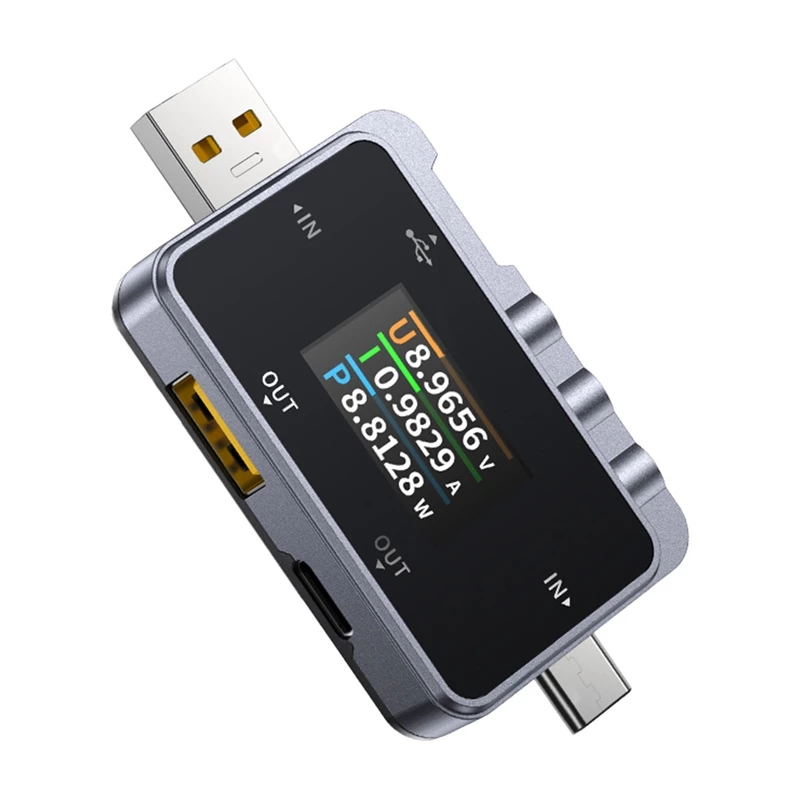 Comprobador USB 2en1 FNIRSI FNAC-28 USB-C USB-A