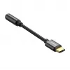 Adaptador de cable Baseus CATL54-01 Type-C a 3,5 mm, Negro