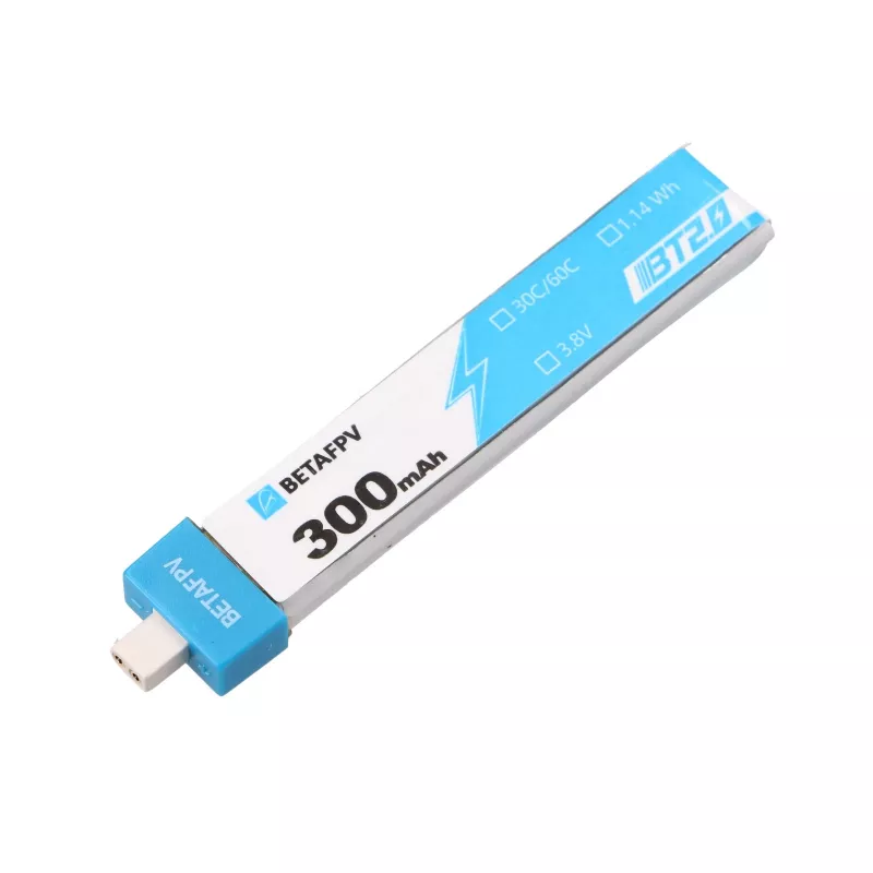 Set de baterías para dron BetaFPV BT2.0 1S 300mAh pack de 8, 3,8V