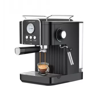 Cafetera de espresso ESPERANZA EKC010 — depósito de agua de 1,8 L, 850 W, 20 bar, espumador de leche integrado