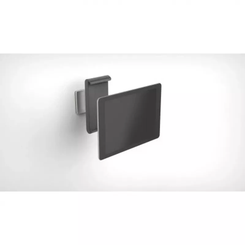 DURABLE TABLET HOLDER WALL - soporte de pared para tablet - aluminio, plástico ABS - plata (7-13) (893323)