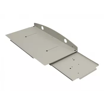 Soporte de teclado ERGOTRON + reposamuñecas extraíble para ratón 77-050-180