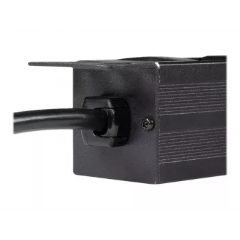LogiLink - regleta de alimentación (montaje en rack) - 3500 vatios - entrada CEE 7/7 - salidas: 8 (2 x USB, 8 x CEE 7/7) - 1U - 4
