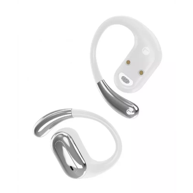 Gembird OWS-01-W auriculares Bluetooth TWS open-ear, blancos