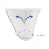 Tubo trenzado DeLOCK 20809 5 m x 16 mm blanco