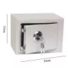 Extralink Home | Caja fuerte para casa | Oficina, caja de llaves, caja fuerte, blanco, S-404