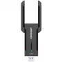 Adaptador USB WiFi Comfast CF-972AX dual band 2.4GHz/5GHz hasta 5374Mbps