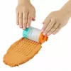 Plastilina Wonder Factory Never Dry Dough, azul claro, naranja