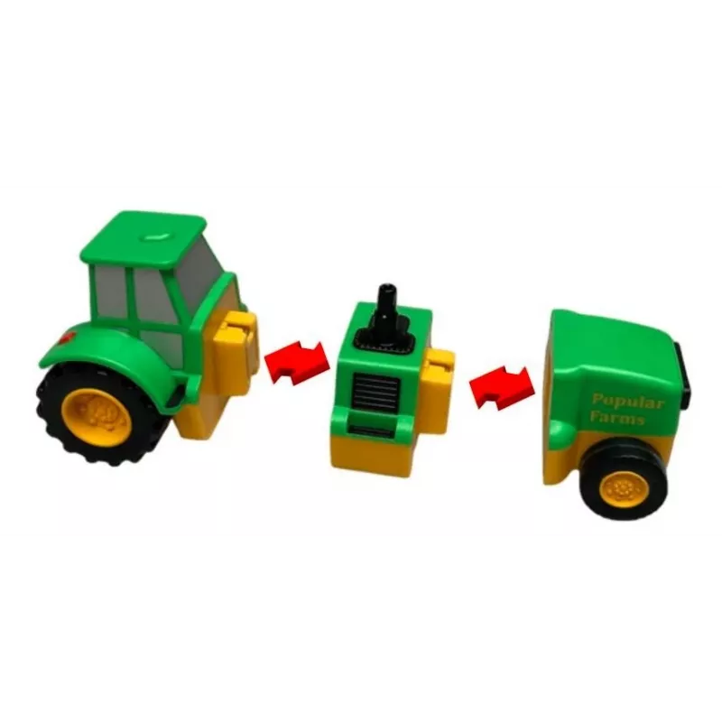 Popular Playthings - Mix or Match Vehicles Farm (Bilingüe)