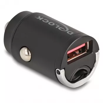 Cargador móvil DeLOCK 64277 universal negro mechero de coche carga rápida coche