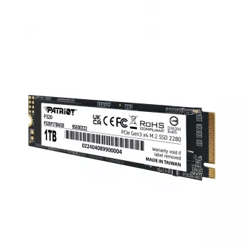 Unidad SSD Patriot Viper P320 M.2 PCIe Gen3x4 512GB 3000MB/s
