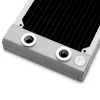 Radiador EK Water Blocks latón cobre acero inoxidable blanco