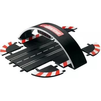 Pista de coches de juguete CARRERA modelo 20030354 — Set de vías para niños, a partir de 3 años, negro/rojo/blanco