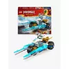LEGO NINJAGO 71816 Moto de Hielo de Zane