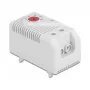 Termostato DELOCK 66824, carcasa de plástico, IP20, 30 W, 250 V, 10 A, 43×60×33 mm, gris/rojo
