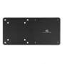 Maclean MC-721NUC soporte de ordenador VESA para Mac Mini CPU PC con montaje en cabecera