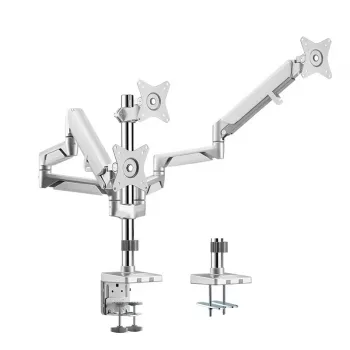 LogiLink BP0090 Soporte de monitor / pie 68,6 cm (27) Escritorio Plata