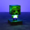 Lámpara de mesa Paladone Light Paladone Minecraft Zombie Light PP6592MCFV4 LED