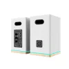 Blaupunkt BS60WH LED altavoces de estantería, Bluetooth, HDMI ARC, blancos