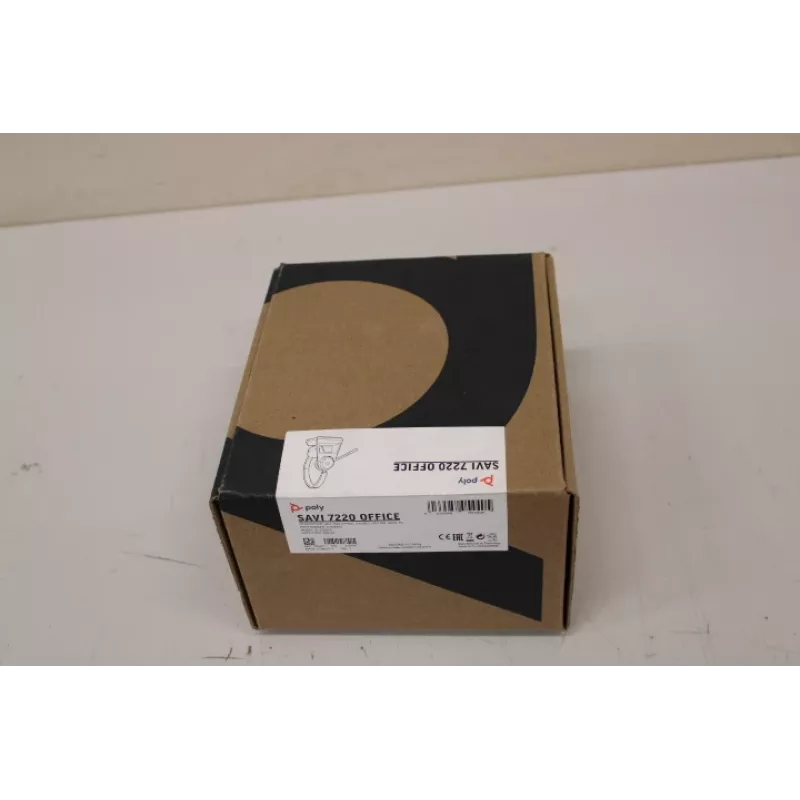SALE OUT. Auricular Poly Savi 7220 Office con micrófono integrado | USADO, RAYADO | Inalámbrico | Negro