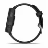 Garmin Forerunner 165 Music reloj deportivo GPS 43 mm, AMOLED 1,2" 390 x 390, 4 GB, correa de silicona, contorno de muñeca 126–203 mm, negro/gris pizarra (010-02863-30)