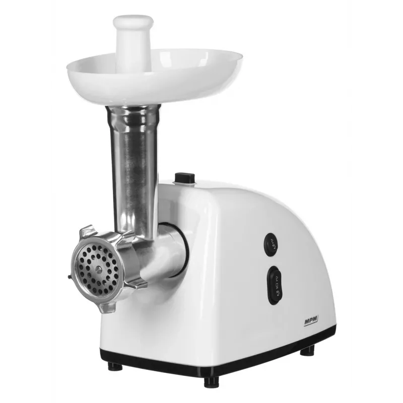 Picadora de carne MPM MMM-05 650 W acero inoxidable, blanca