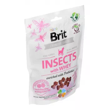 BRIT Care Crunchy Snack Puppy Insects – premios para perros – 200 g