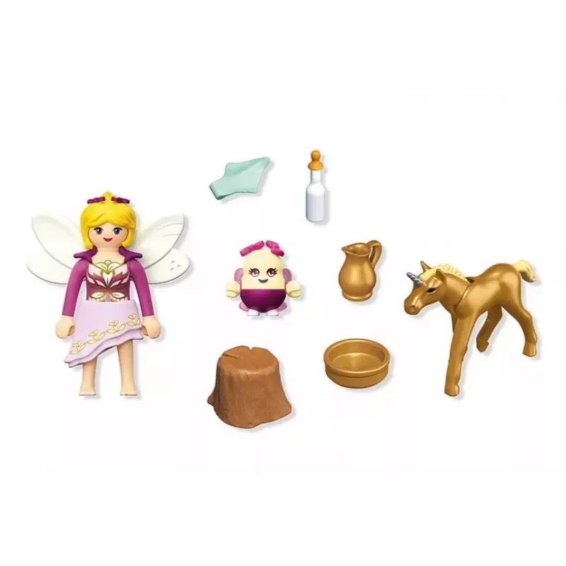71844 Magic Unicorns: potro de unicornio dorado con hada