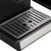 Jata JECA2525 cafetera espresso, 20 bar, 850 W, depósito de agua de 1,8 l, tubo de vapor, negra / acero inoxidable