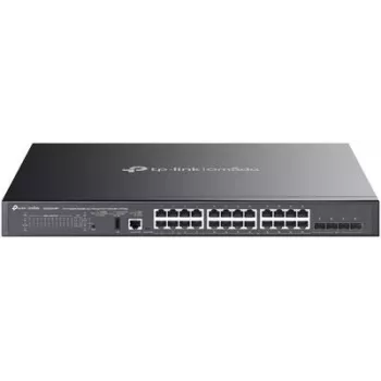 TP-Link SG5428XMPP switch de red gestionado L3 Gigabit Ethernet (10/100/1000) Power over Ethernet (PoE) negro