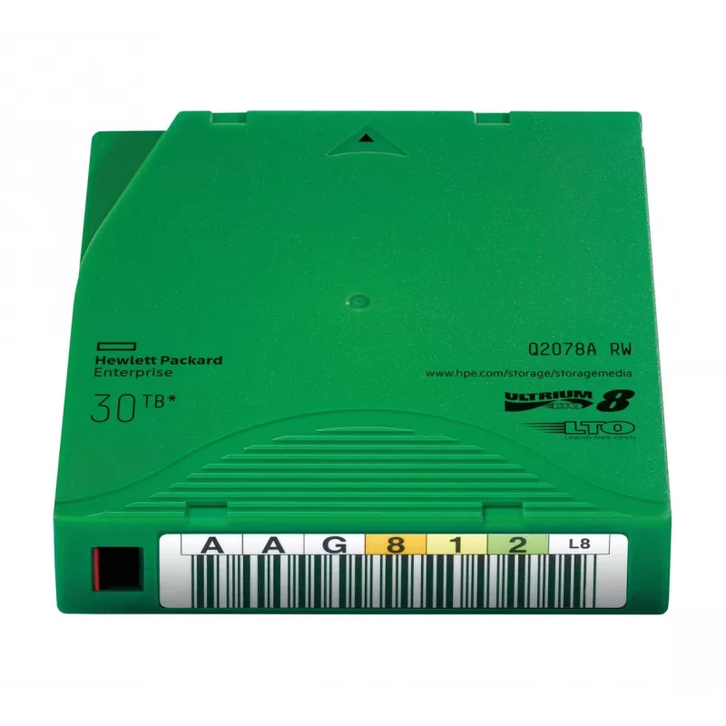 HPE LTO-8 Ultrium 30 TB RW cartucho de datos
