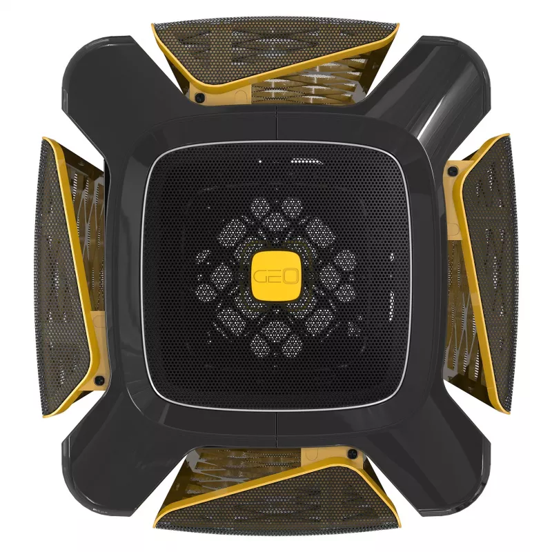 Carcasa de PC Geometric Future M2 THE ARK carcasa Mini-ITX negra