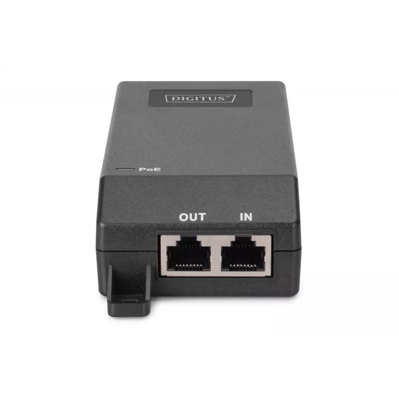 Inyector PoE+ Gigabit Ethernet Digitus 802.3at 30 W Negro