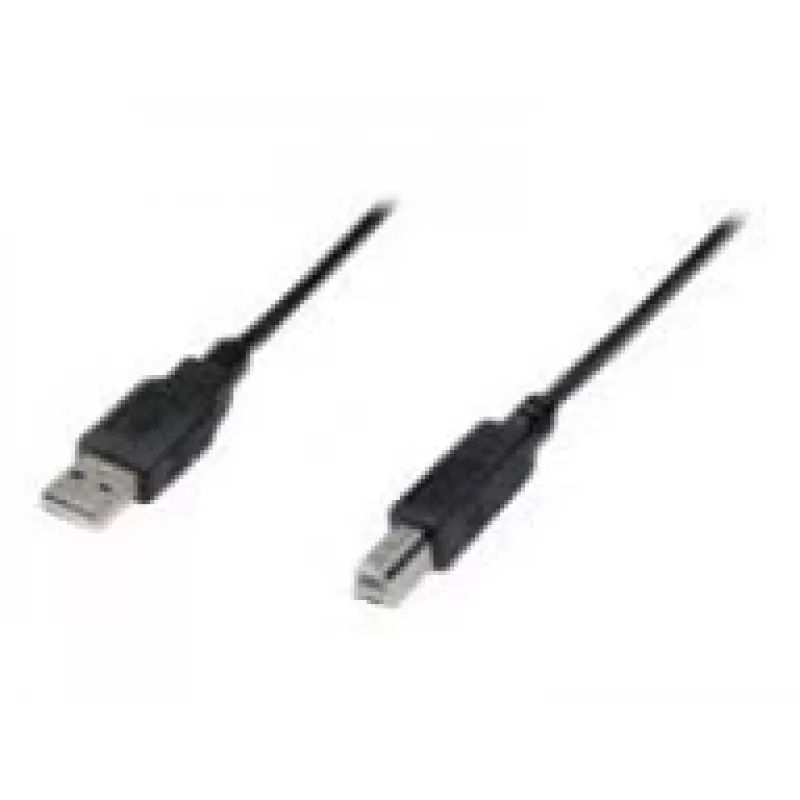 Digitus ASSMANN - Cable USB - USB Type-A, 4 pines (M) - USB Type-B, 4 pines (M) - 50 cm (USB/USB 2.0) - Negro (AK-300105-005-S)