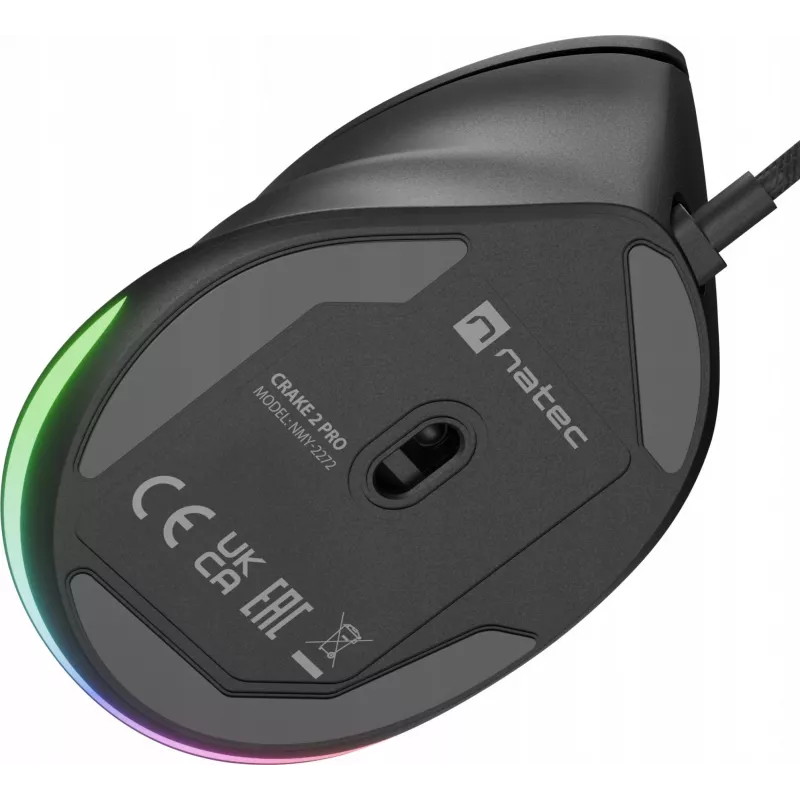 Ratón NATEC Crake 2 Pro universal para diestros USB Type-A óptico 12800 DPI
