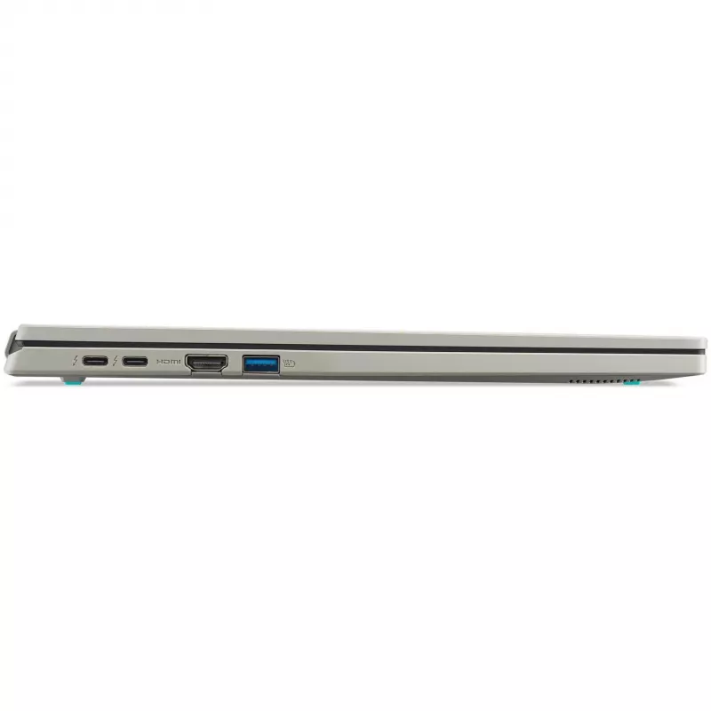 Portátil Acer Aspire AV16-71P-724V — Intel Core Ultra 7 255H, 16 inch WUXGA (1920×1200), 16 GB LPDDR5x, 1 TB SSD, Intel Arc 140T, Windows 11 Home, gris