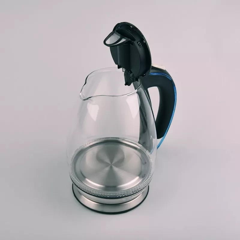 Hervidor de agua Maestro MR-054, 1,7 l, 2200 W, carcasa de cristal, retroiluminación azul, resistencia oculta