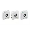 RØDE Wireless ME Dual blanco - sistema de micrófono inalámbrico compacto con dos transmisores para grabaciones de dos canales