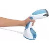 Plancha de vapor MPM MZP-01 con suela de acero inoxidable, 1200 W, depósito extraíble de 0,25 l, golpe de vapor 36 g/min, azul