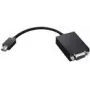 Lenovo 0A36536 Adaptador de cable de vídeo VGA (D-Sub) Mini DisplayPort Negro
