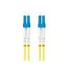 Cable de fibra óptica LANBERG FO-LULU-SD11-0030-YE, 3 m, G.657.A1, LC–LC, amarillo