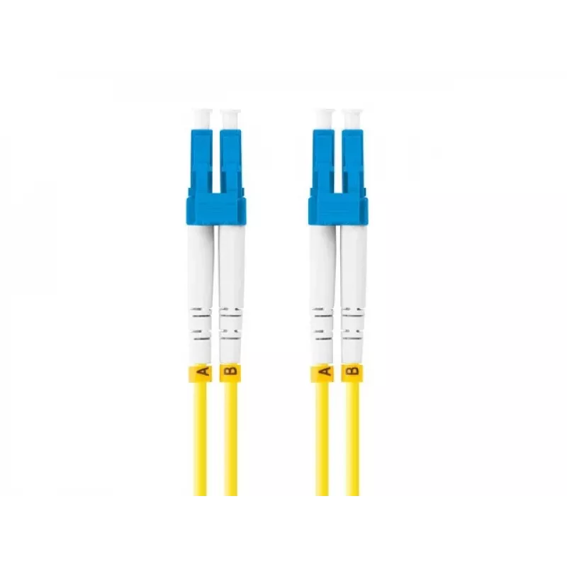 Cable de fibra óptica LANBERG FO-LULU-SD11-0030-YE, 3 m, G.657.A1, LC–LC, amarillo