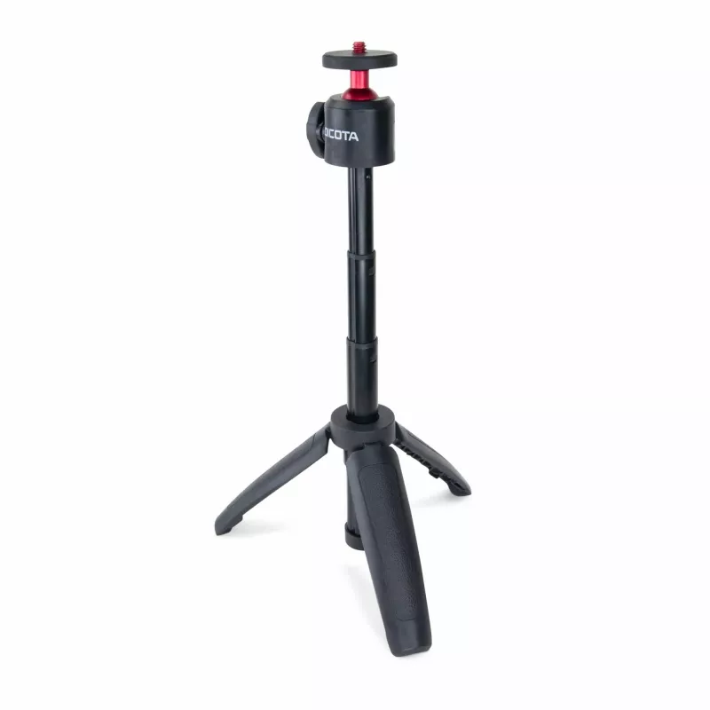 Dicota Trípode para webcam altura de trabajo = 147 - 245 mm Negro rótula