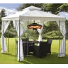 TunaBone TB2088-01 calefactor eléctrico de techo para patio, 1500 W, negro