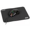 Ratón gaming A4Tech X-7120 USB Type-A ambidiestro 2000 DPI, 3 ms, con cable, negro