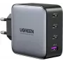 Ugreen 45515B Cargador para dispositivos móviles Gris AC Carga rápida Interior